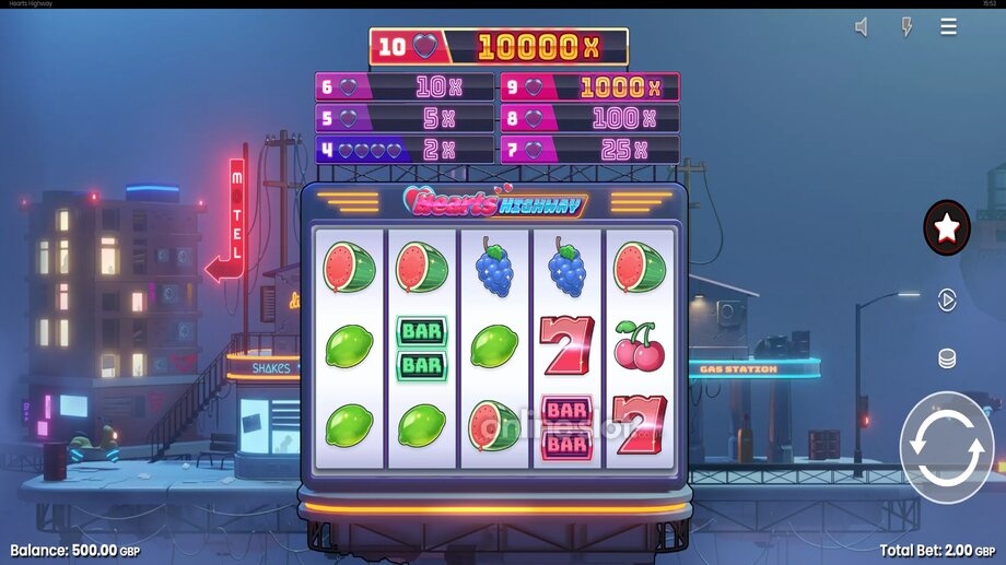 hearts-highway-slot-base-game