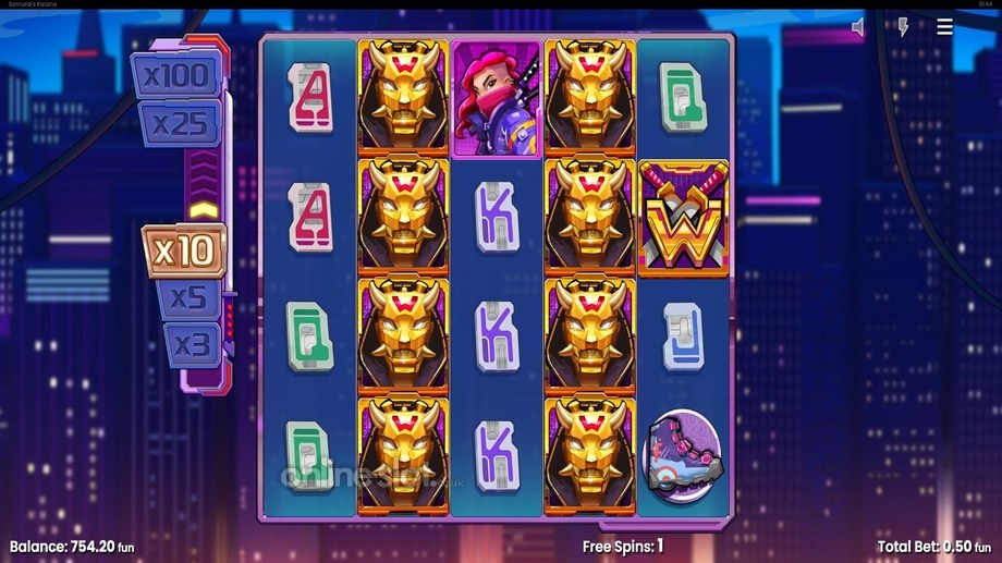 samurais-katana-slot-free-spins-feature