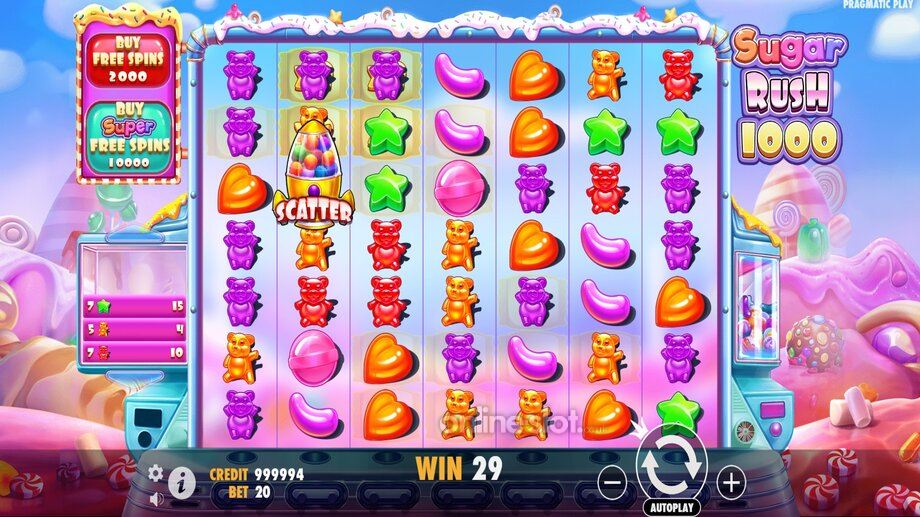 Sugar Rush 1000 Slot | Review + Demo | Pragmatic Play