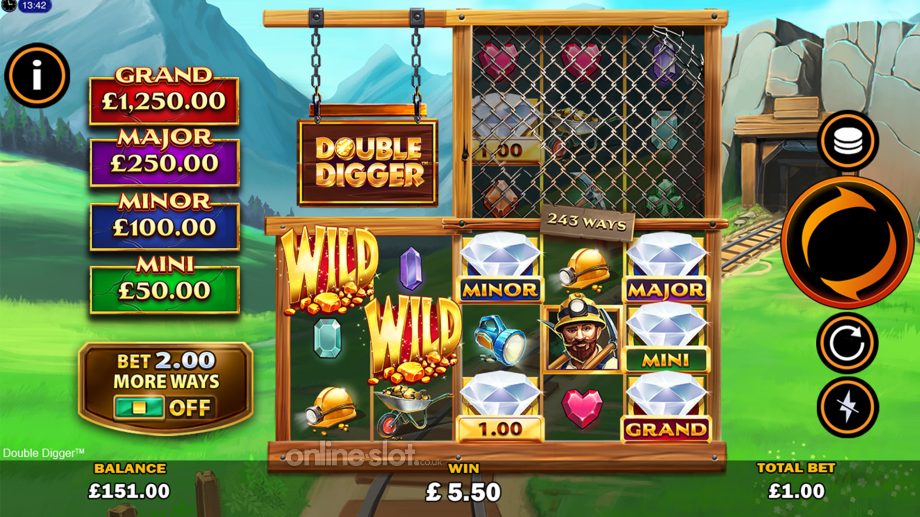 double-digger-slot-base-game