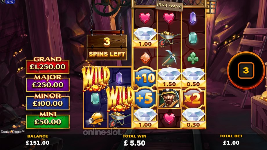 double-digger-slot-free-games-feature