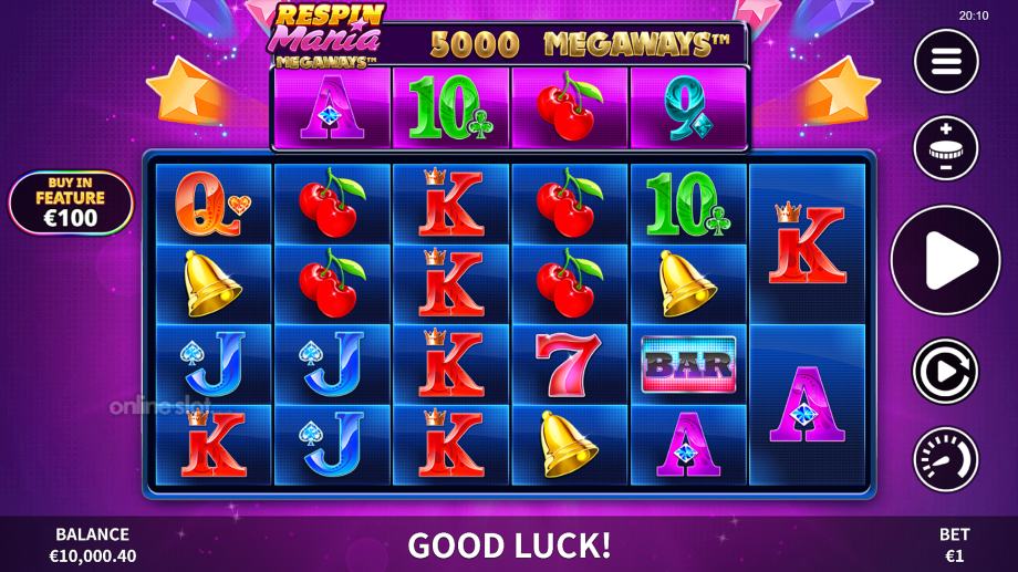 Respin_Mania_Megaways_basegame