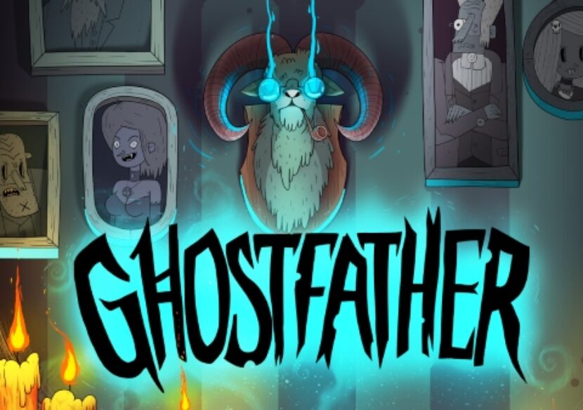 ghost father slot logo