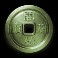 Three-Samurai-slot-Green-coin-symbol