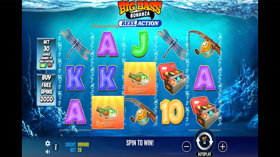 big bass bonanza–reel action general screenshot