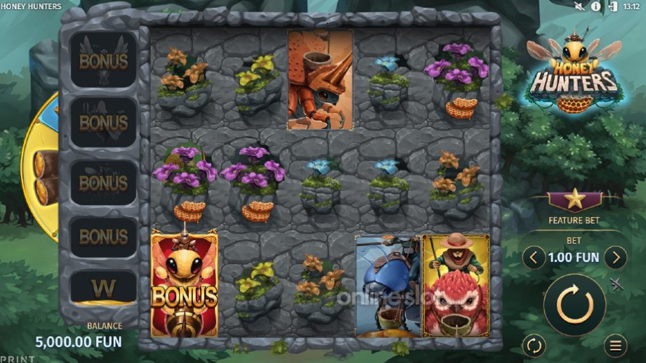 honey-hunters-slot-base-game