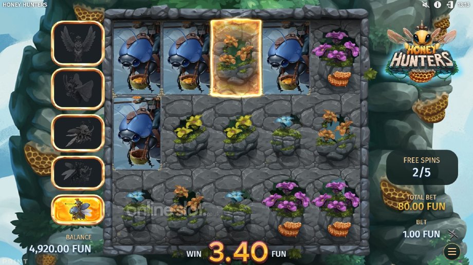 honey-hunters-slot-free-spins-feature