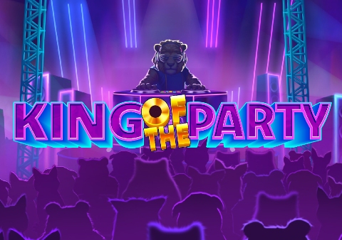 king-of-the-party-slot-logo