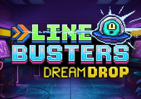 line-busters-dream-drop-slot-logo