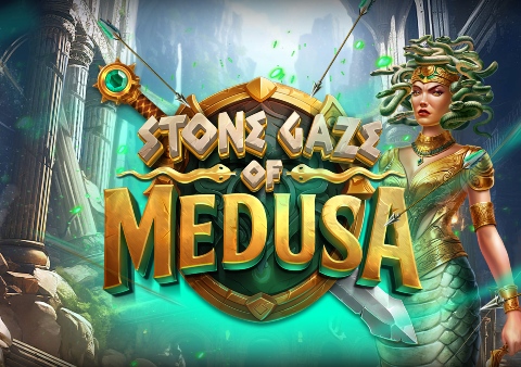stone-gaze-of-medusa-slot-logo