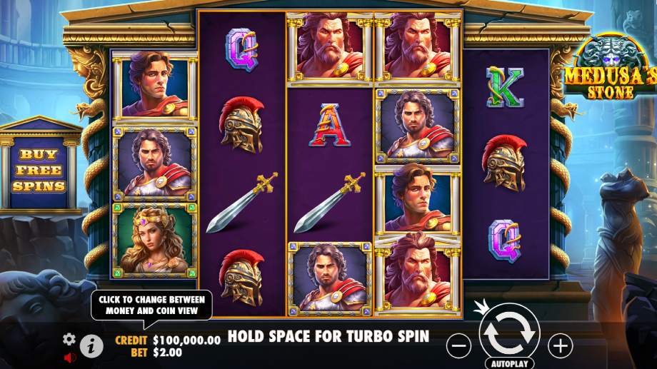 Medusas-Stone-slot-basegame