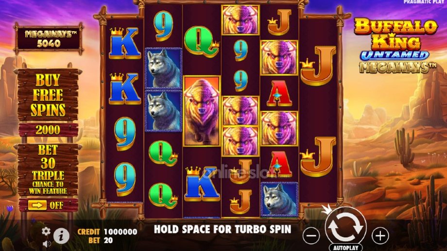 buffalo-king-untamed-megaways-slot-base-game