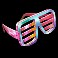 Crank it up-slot-Fancy glasses-symbol