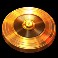 Crank it up-slot-Golden vinyl-symbol