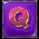 Lock-and-pop-slot-Q-symbol
