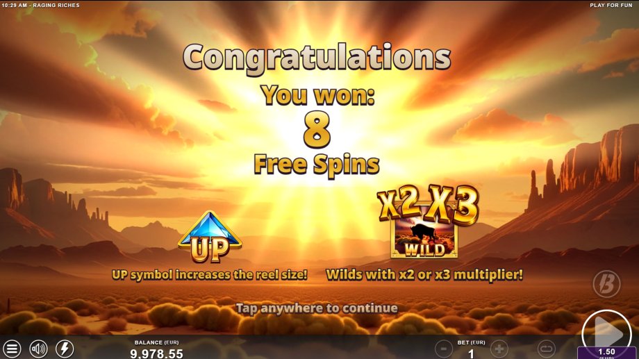 Raging-Riches-slot-Freespins