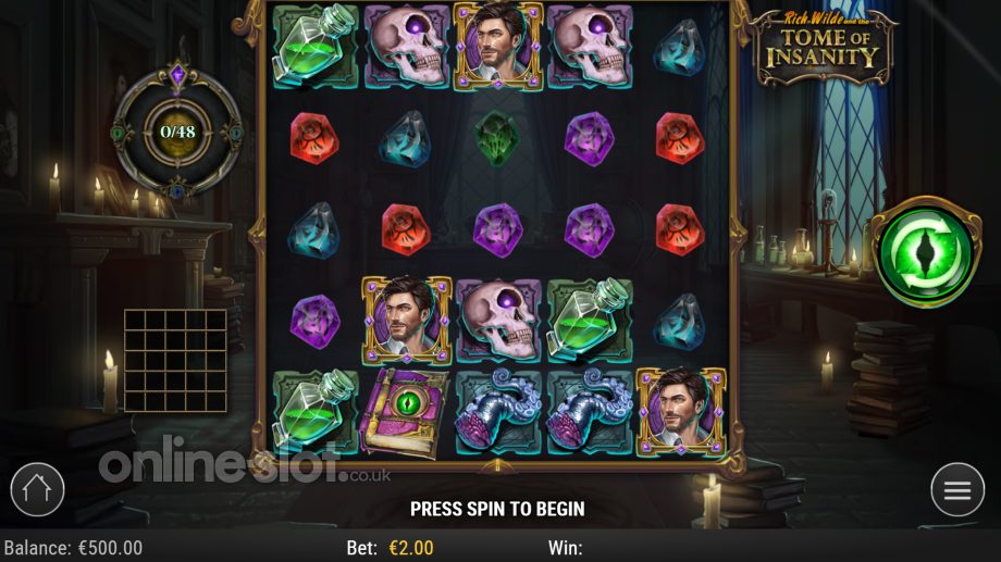 Rich Wilde and the Tome of Insanity-slot-basegame