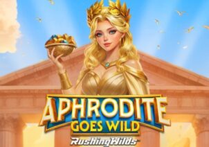 aphrodite-goes-wild-rushingwilds-logo-slot