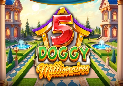 5-doggy-millionaires-dream-drop-slot-logo