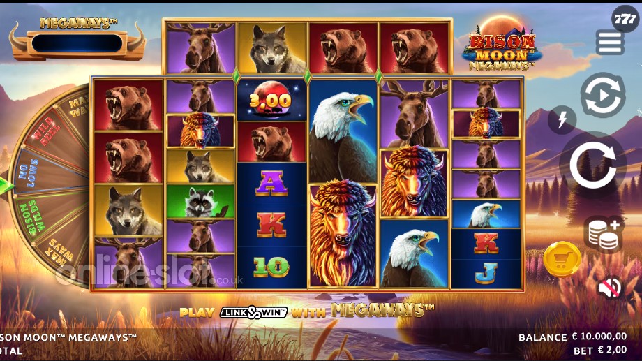 Bison-Moon-Megaways-slot-basegame