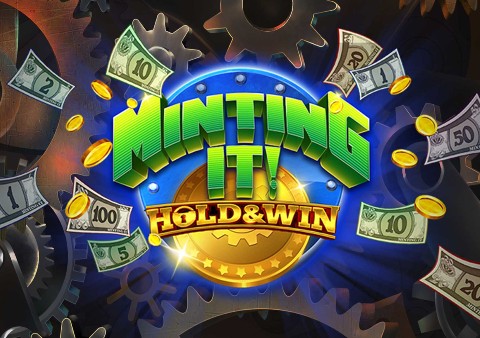 Minting_it_Hold_n_Win_slot_logo