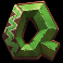 10-flaming-bisons-slot-Q-symbol