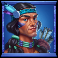 10-flaming-bisons-slot-blue-woman-symbol