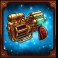Fortunium-Gold-Mega-Moolah-slot-Gun-symbol