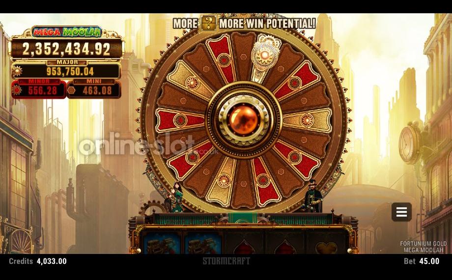 Fortunium-Gold-Mega-Moolah-slot-jackpot-feature