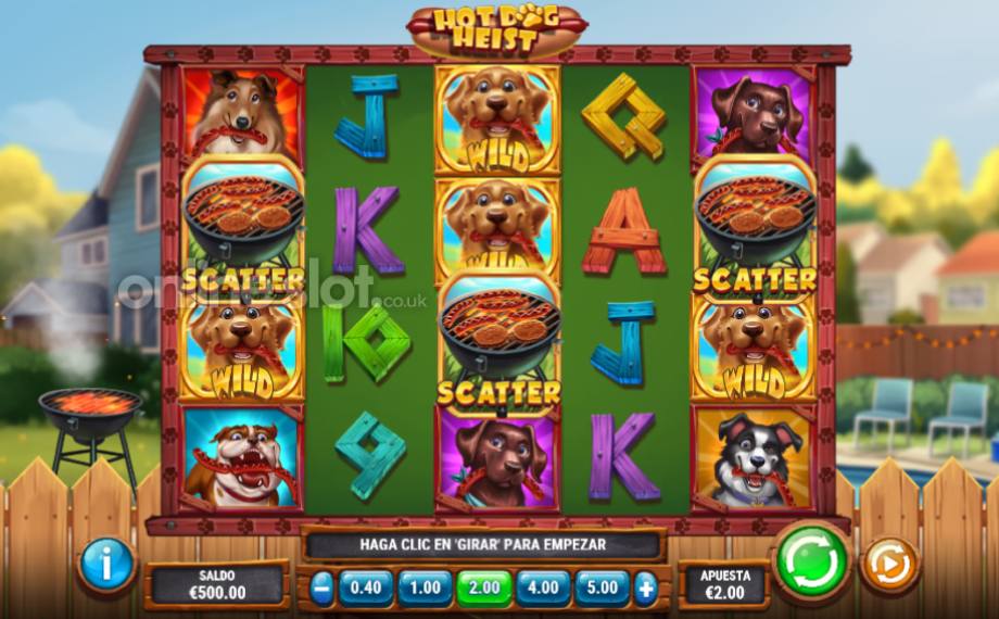 Hot Dog Heist Slot-basegame