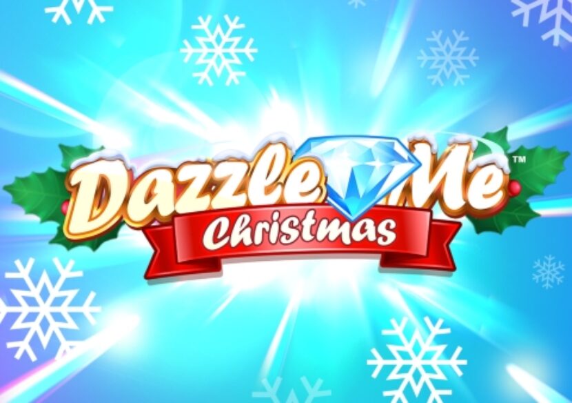 dazzle me christmas slot logo