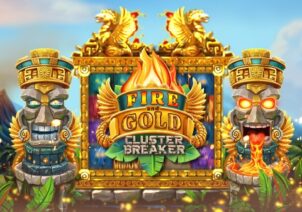 fire-and-gold-cluster-breaker-slot-logo