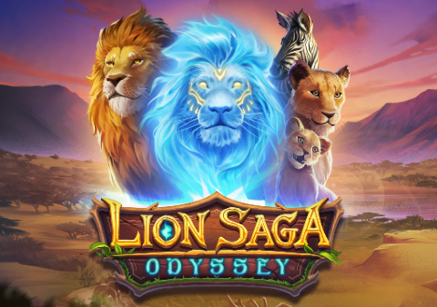 lions-saga-odyssey-slot-logo
