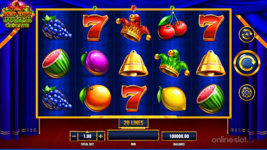 red-hot-joker-cascade-slot-base-game