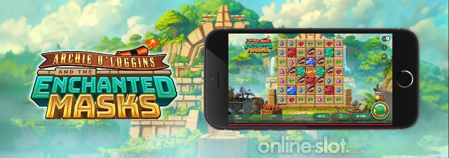 Archie-O’Loggins-and-the-Enchanted-Masks-mobile-slot