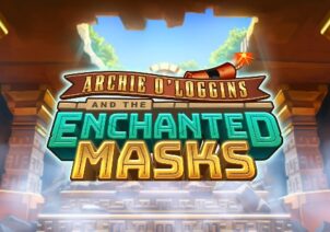 Archie-O’Loggins-and-the-Enchanted-Masks-slot-logo