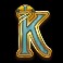 Legacy of Egypt slot K symbol