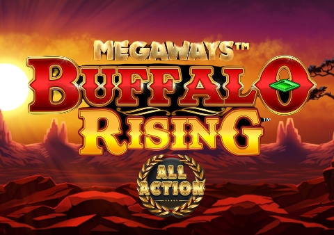 buffalo-rising-megaways-all-action-slot-logo