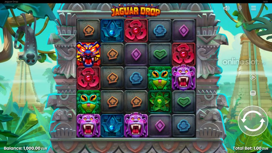 jaguar-drop-slot-base-game