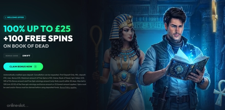 swift casino welcome offer
