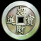 sakura-fortune-silver-gold-coin-symbol