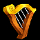coins-and-clover-cash-eruption-slot-harp-symbol