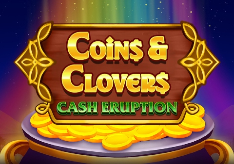 coins-and-clover-cash-eruption-slot-logo