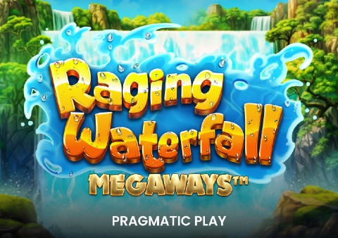 raging-waterfall-megaways-slot-logo
