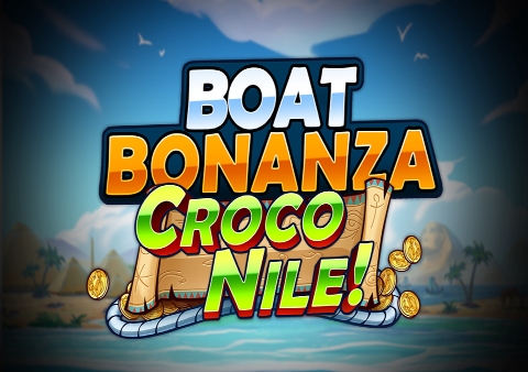 boat-bonanza-croconile!-slot-logo