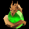 finn-and-the-dragon-tales-slot-green-dragon-gem-symbol