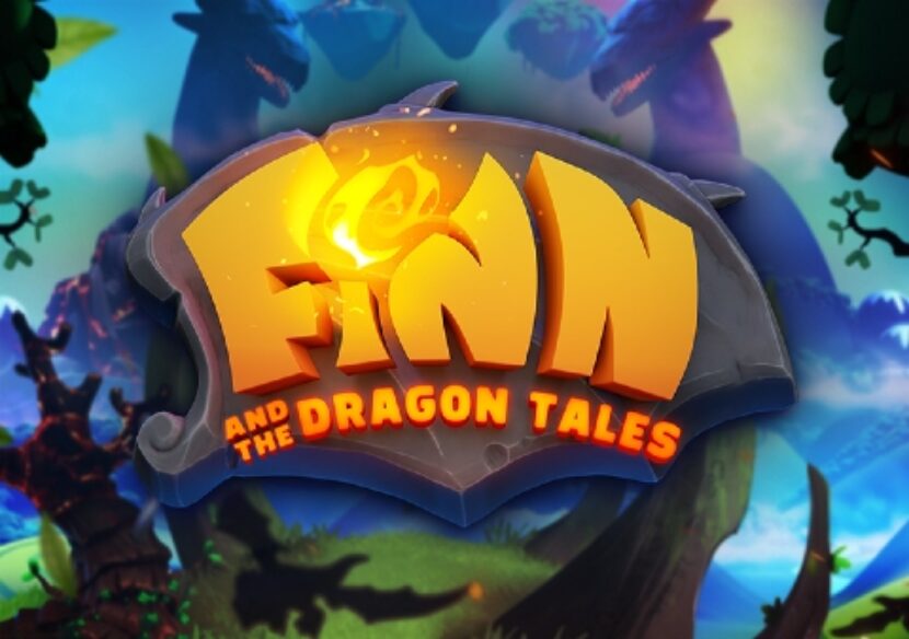 finn and the dragon tales slot logo