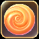 jelly-candy-orange-swirl-symbol