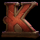 spartacus-lightning-blitz-slot-K-symbol