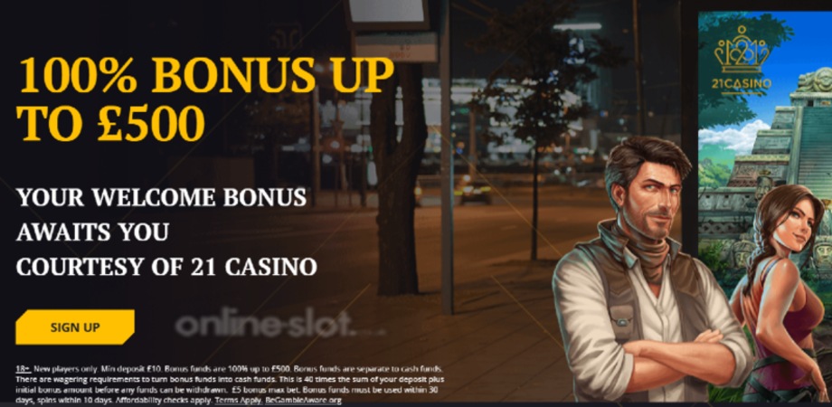 21-casino-welcome-offer